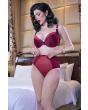 Model wearing Genevive Full Panty for Secrets in Lace
