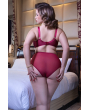 Model wearing Genevive Bra for Secrets in Lace
