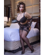 Model wearing Genevive Bra for Secrets in Lace