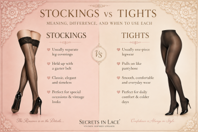 Stockings vs. Tights: What’s the real difference?